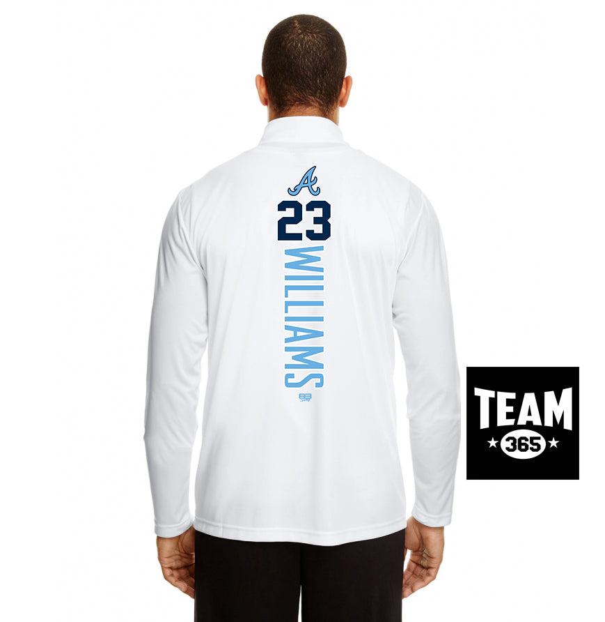 Team 365 TT31 Men's Zone Performance Quarter-Zip - Aces Baseball