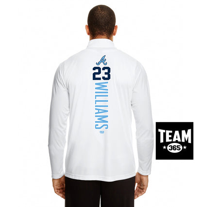 Team 365 TT31 Men's Zone Performance Quarter-Zip - Aces Baseball