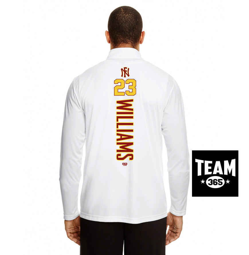 Team 365 TT31 Men's Zone Performance Quarter-Zip - North Florida Tribe