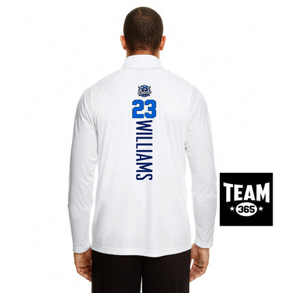 Team 365 TT31 Men's Zone Performance Quarter-Zip - LBK Outlaws Baseball