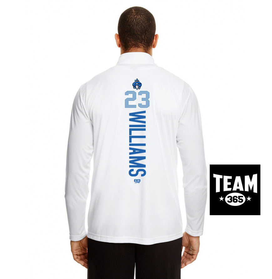 Team 365 TT31 Men's Zone Performance Quarter-Zip - Georgia Titans Elite Baseball