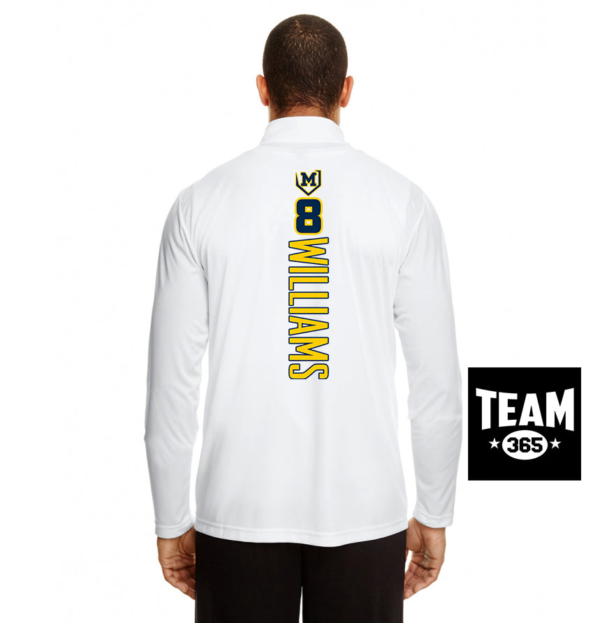 Team 365 TT31 Men's Zone Performance Quarter-Zip - Midland Bandits Baseball