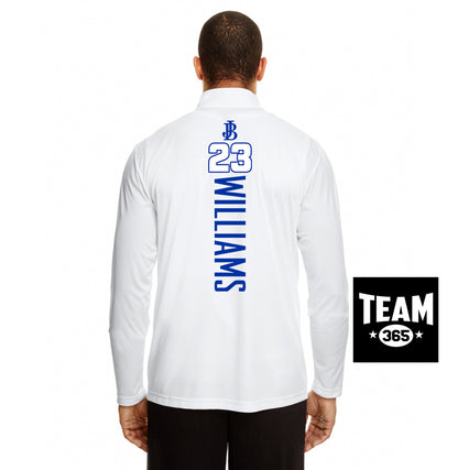 Team 365 TT31 Men's Zone Performance Quarter-Zip - Jax Beach Baseball