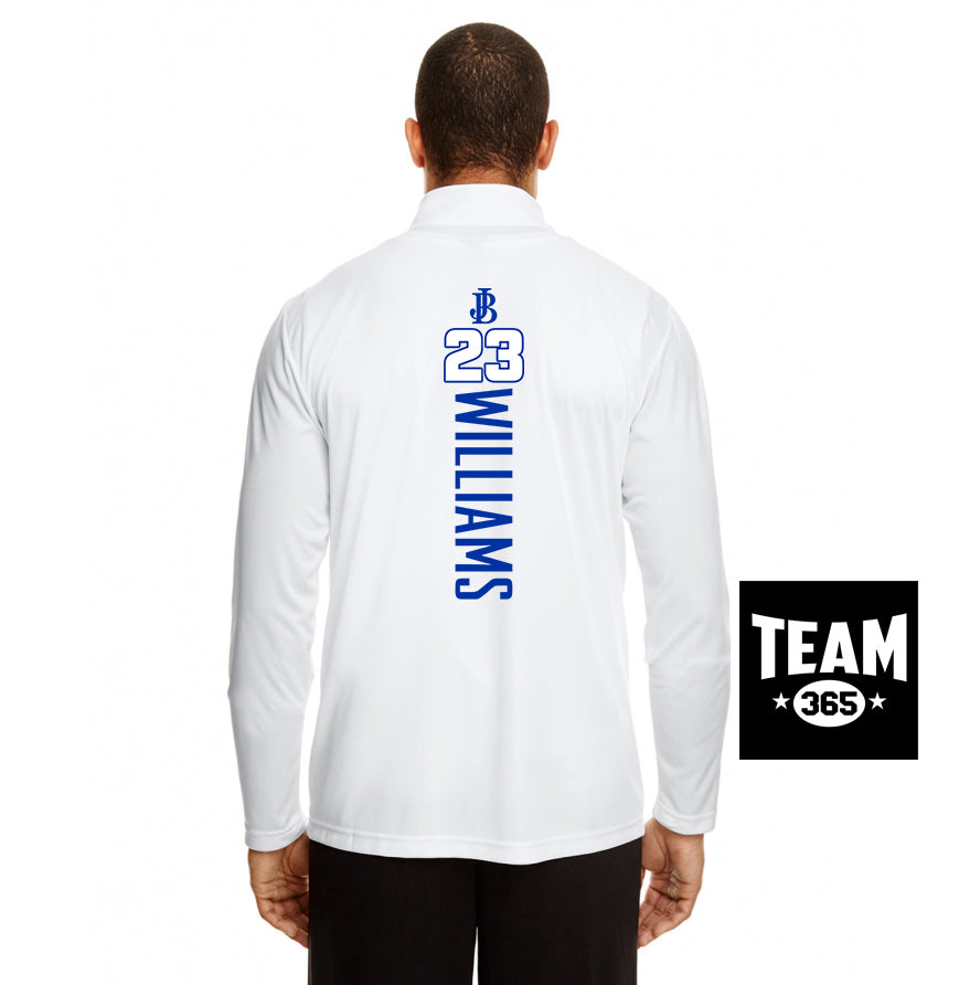 Team 365 TT31 Men's Zone Performance Quarter-Zip - Jax Beach Baseball