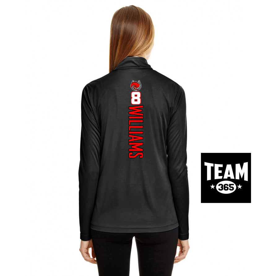 Team 365 TT31W Women's Zone Performance Quarter-Zip - Stillwater Hockey
