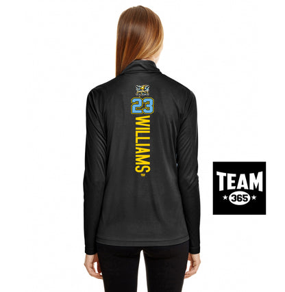 Team 365 TT31W Women's Zone Performance Quarter-Zip - Impact Softball - Massachusetts