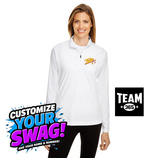 Team 365 TT31W Women's Zone Performance Quarter-Zip - North Florida Tribe