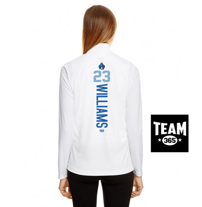 Team 365 TT31W Women's Zone Performance Quarter-Zip - Georgia Titans Elite Baseball