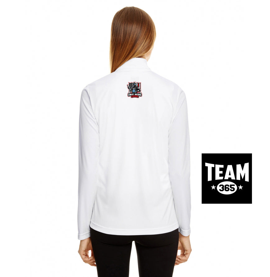 Team 365 TT31W Women's Zone Performance Quarter-Zip - Swat Medic Cards