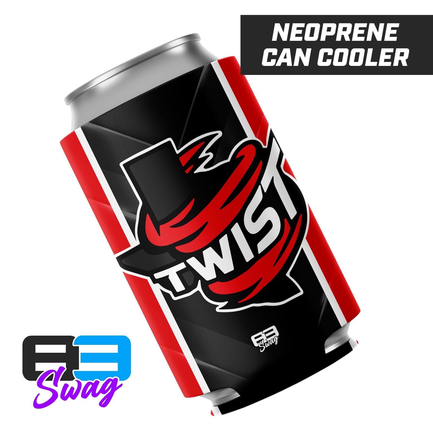 Twist Softball - Can Cooler - 83Swag