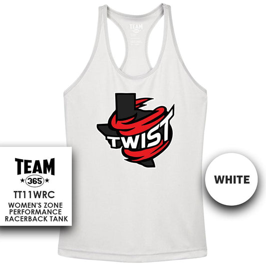 Twist Softball - Performance Women’s Racerback T - 83Swag