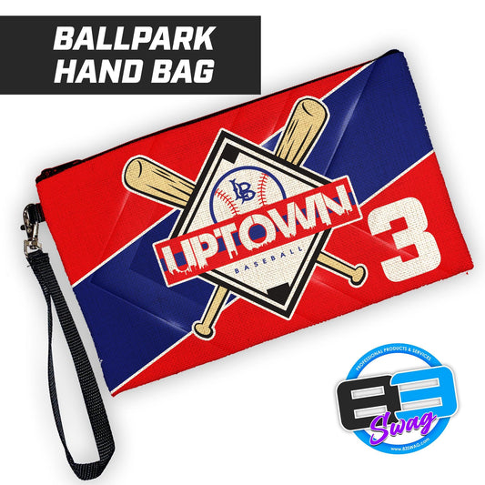 Uptown Long Beach Youth Baseball - 9"x5" Zipper Bag with Wrist Strap - 83Swag