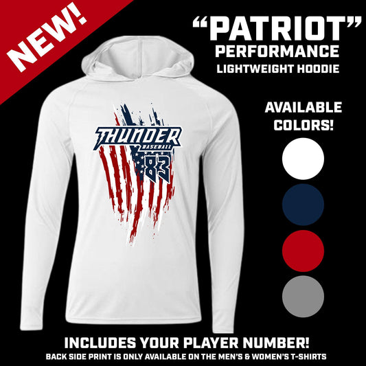 USA THEMED - Lightweight Performance Hoodie - MULTIPLE COLORS - 83Swag