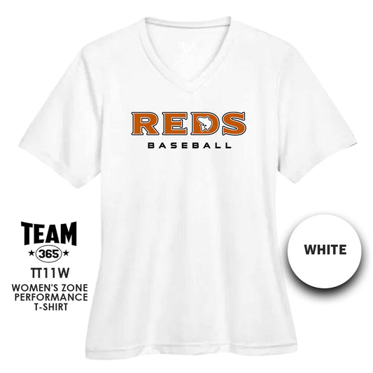 ANCIENT CITY REDS V2 - Cool & Dry Performance Women's Shirt - MULTIPLE COLORS AVAILABLE