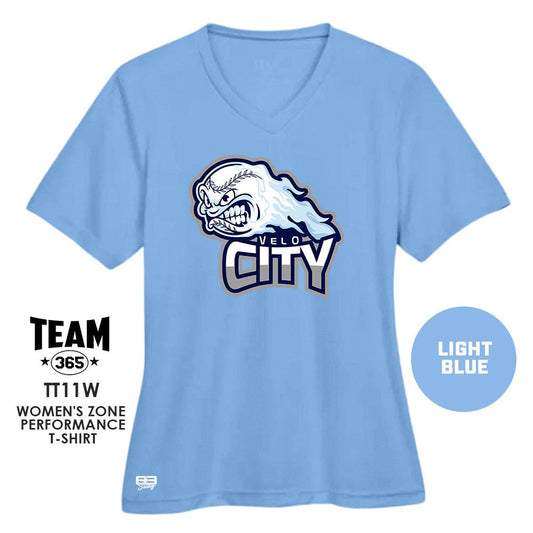 Velocity Baseball - Cool & Dry Performance Women's Shirt - MULTIPLE COLORS AVAILABLE - 83Swag