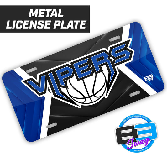 VIPERS Basketball - Metal Aluminum License Plate - 83Swag