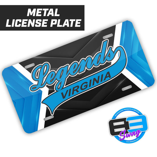 Virginia Legends Softball - Metal Aluminum License Plate - 83Swag