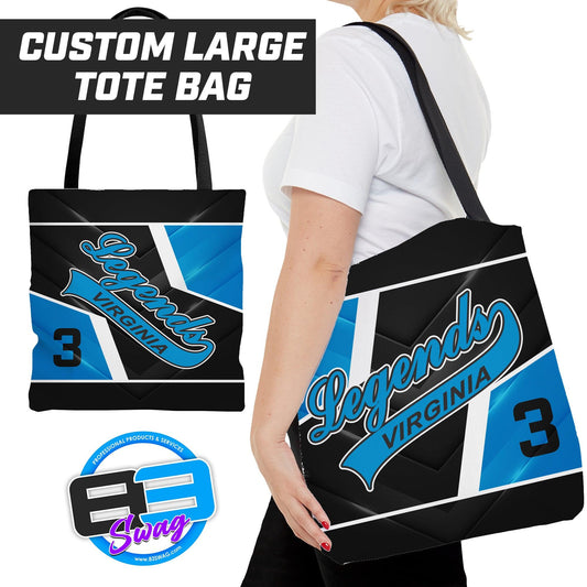 Virginia Legends Softball - Tote Bag - 83Swag