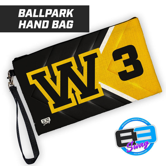 Wapanucka Indians Baseball - 9"x5" Zipper Bag with Wrist Strap - 83Swag