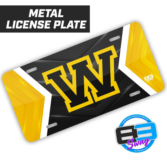 Wapanucka Indians Baseball - Metal Aluminum License Plate - 83Swag