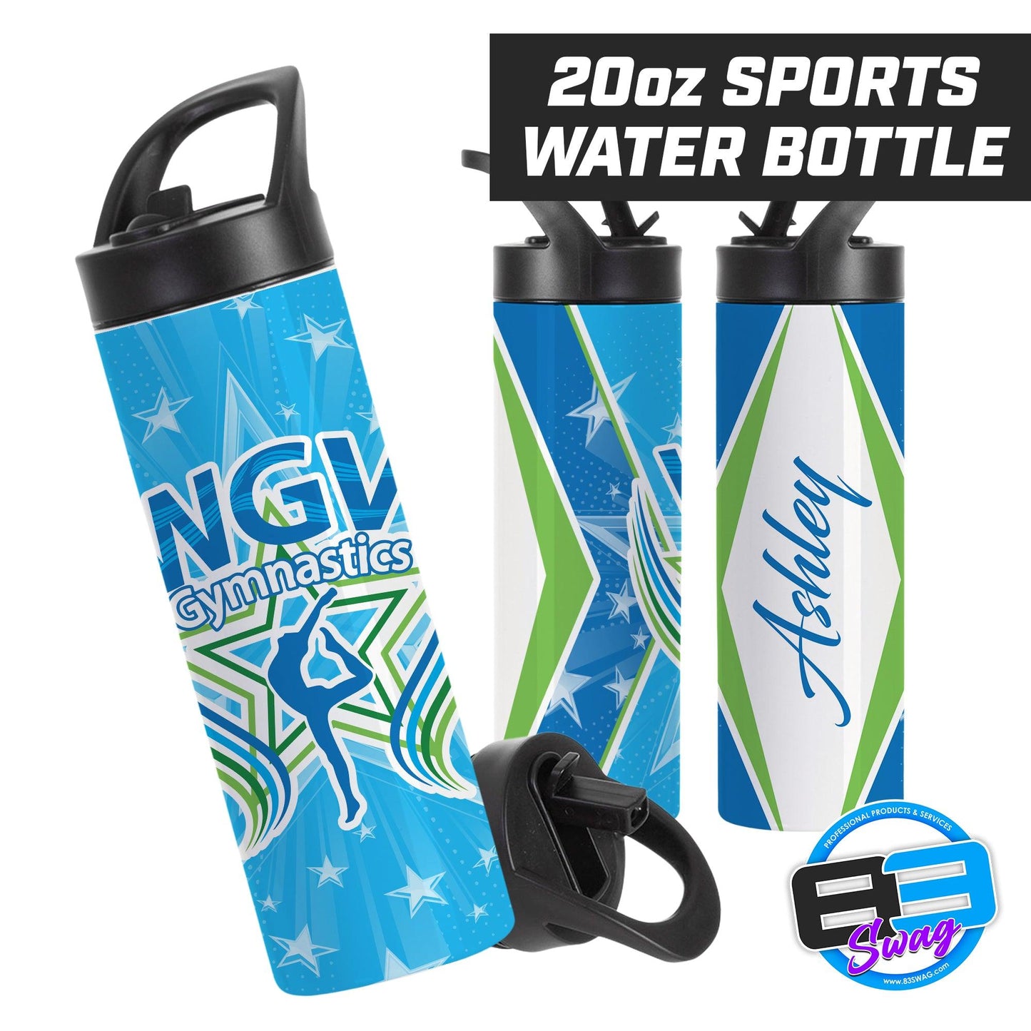 WGV Gymnastics - 20oz Sports Tumbler - 83Swag