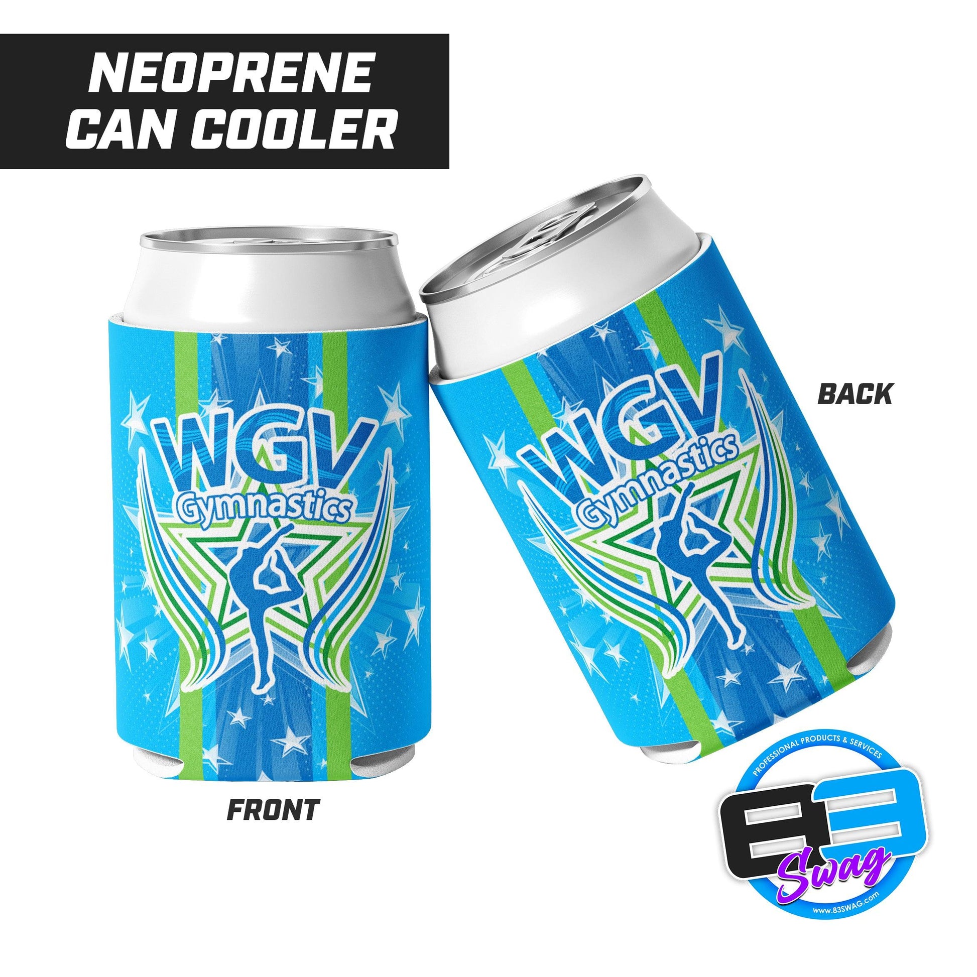 WGV Gymnastics - Can Cooler - 83Swag