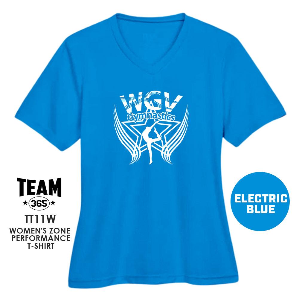 WGV Gymnastics - Cool & Dry Performance Women's Shirt - MULTIPLE COLORS AVAILABLE - 83Swag