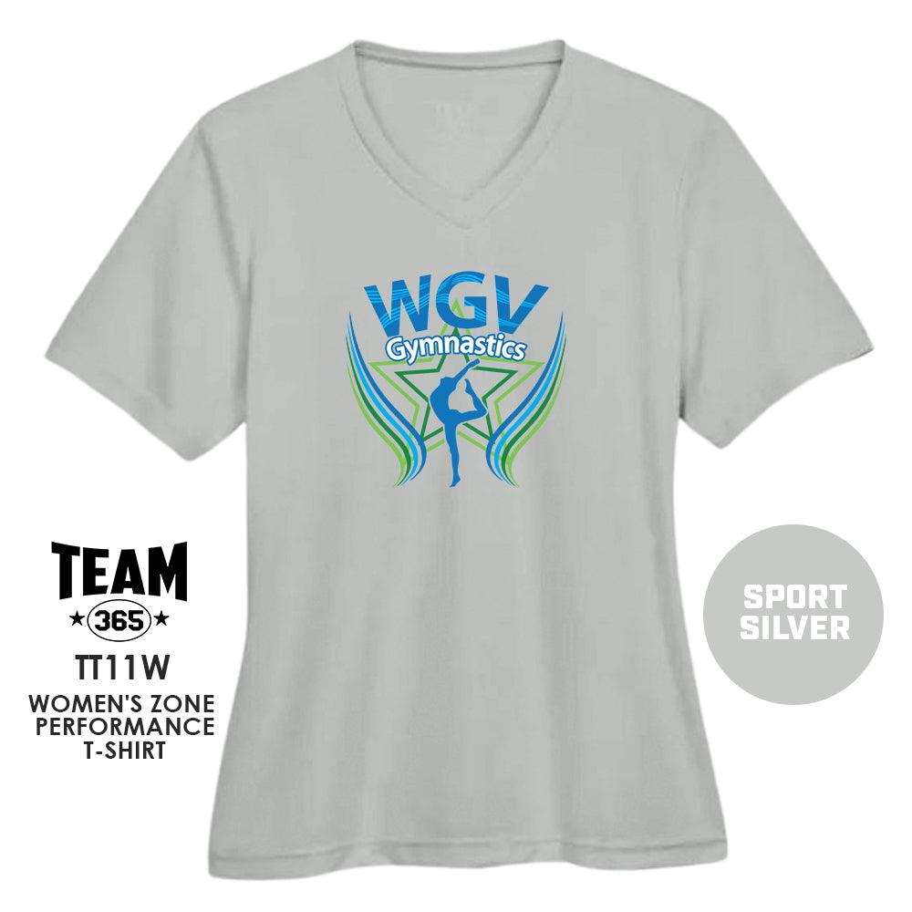 WGV Gymnastics - Cool & Dry Performance Women's Shirt - MULTIPLE COLORS AVAILABLE - 83Swag