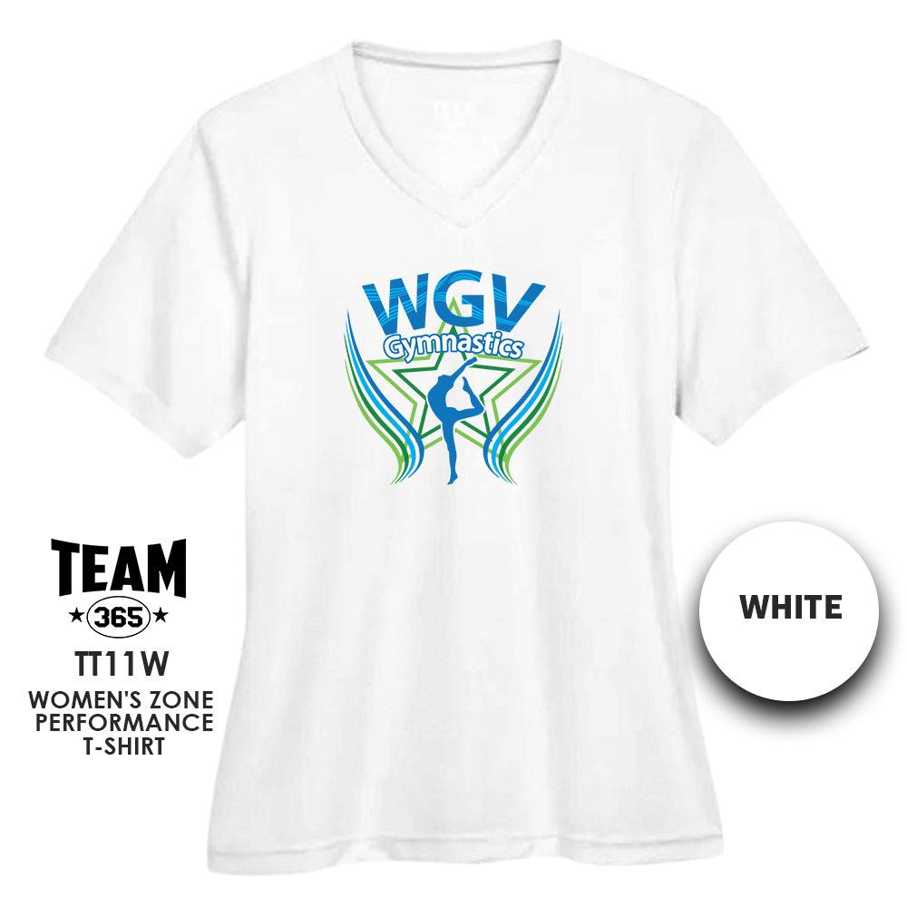 WGV Gymnastics - Cool & Dry Performance Women's Shirt - MULTIPLE COLORS AVAILABLE - 83Swag