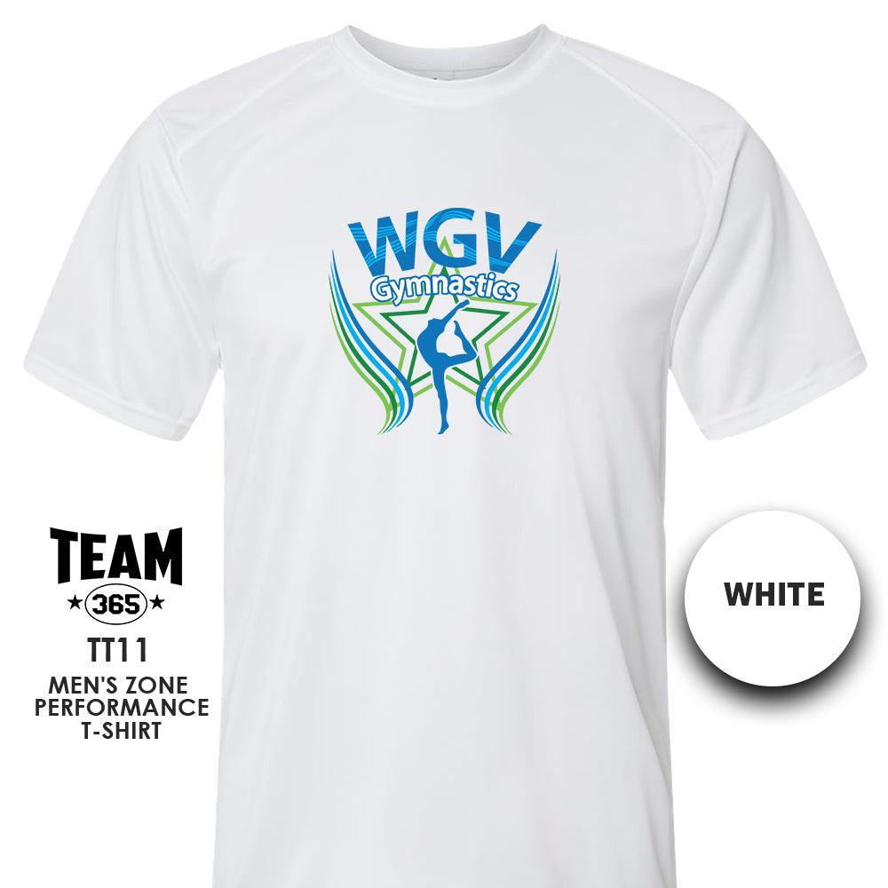 WGV Gymnastics - Crew - Performance T-Shirt - MULTIPLE COLORS AVAILABLE - 83Swag