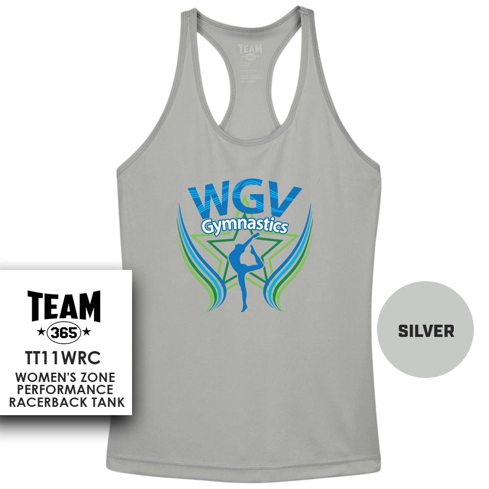 WGV Gymnastics - Performance Women’s Racerback T - MULTIPLE COLORS - 83Swag
