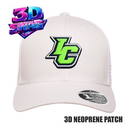 INDY CLUTCH - 3D PATCH TEAM HATS - Flexfit 110M Mesh Hat