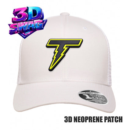 THUNDER - 3D PATCH TEAM HATS - Flexfit 110M Mesh Hat