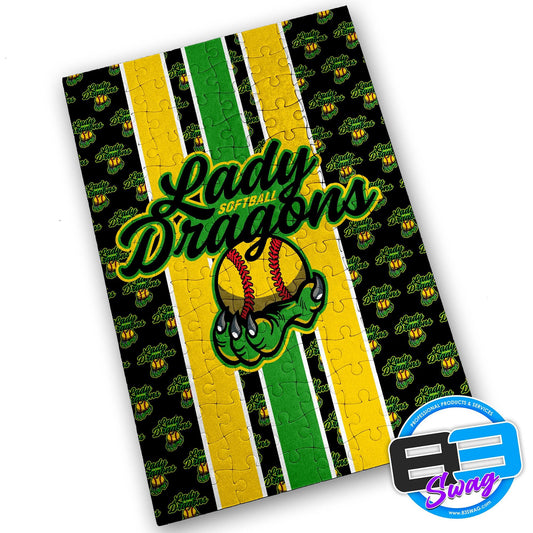 120 Piece Puzzle - Lady Dragons Softball - 83Swag