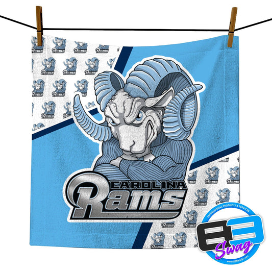 14"x14" Rally Towel - Carolina Rams - 83Swag