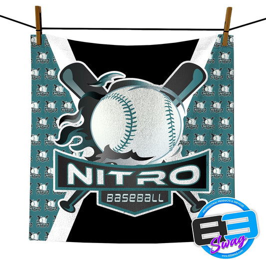 14"x14" Rally Towel - East TN Nitro Baseball - 83Swag