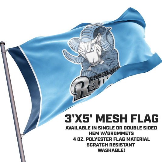 3'x5' Team Flag - Carolina Rams - 83Swag