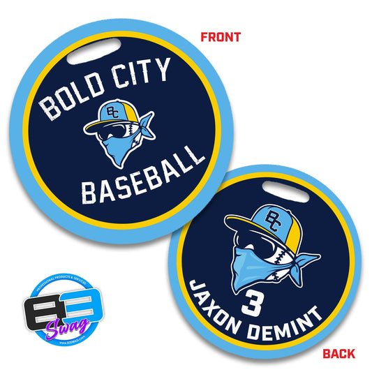 4" Circle Hard Acrylic Bag Tag - Bold City Bandits - 83Swag