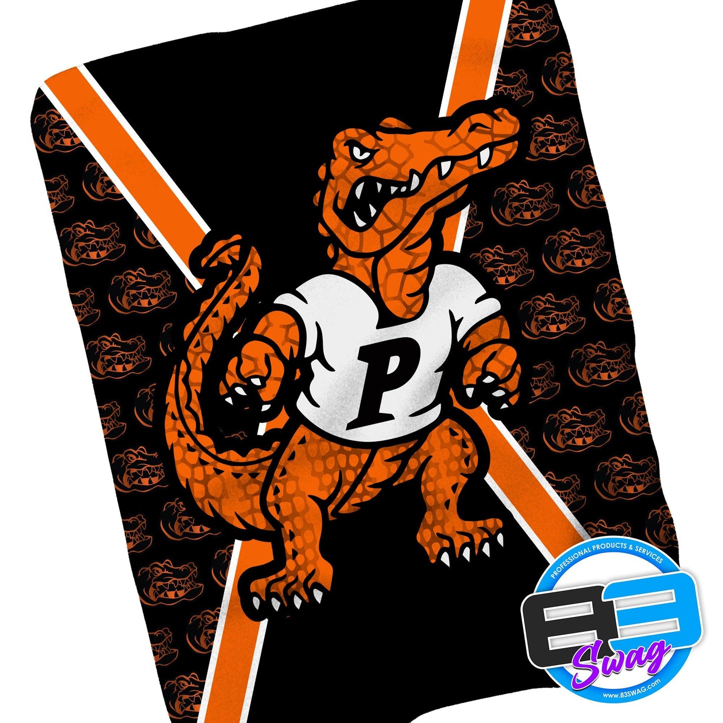 50"x60" Sherpa Fleece Blanket - Port Allegany Gators - 83Swag