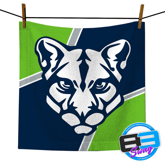 14"x14" Rally Towel - Vaux Cougars - 83Swag