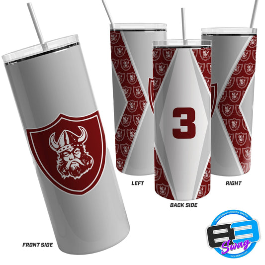 Skinny Tumbler - Westside Vikings - 83Swag