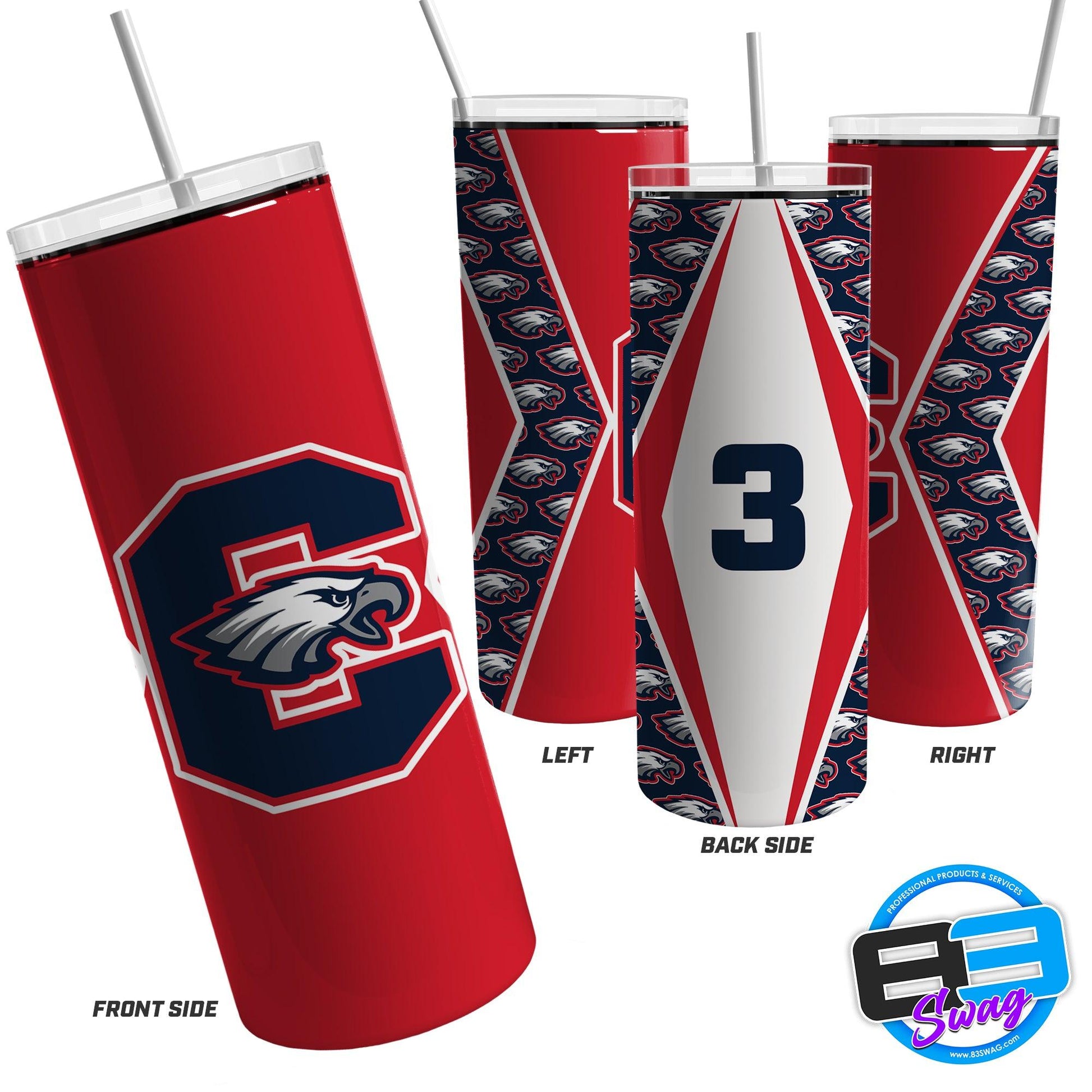 Skinny Tumbler - Centennial Eagles - 83Swag