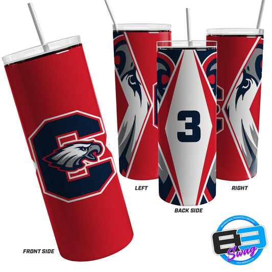 Skinny Tumbler - Centennial Eagles - 83Swag