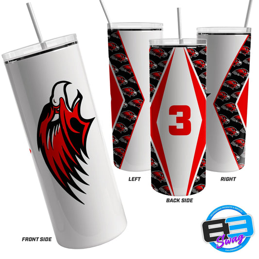 Skinny Tumbler - Allendale Falcons - 83Swag