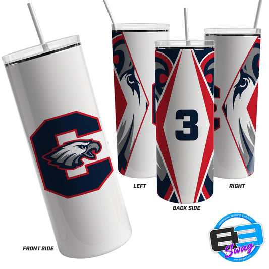 Skinny Tumbler - Centennial Eagles - 83Swag