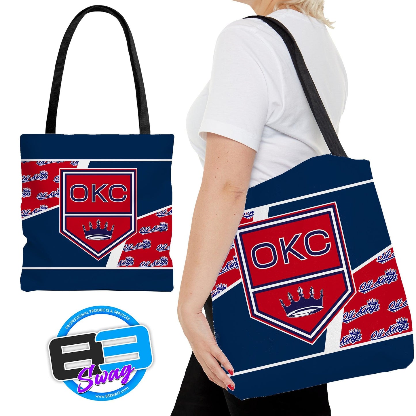 Tote Bag - Oklahoma City Oil Kings - 83Swag