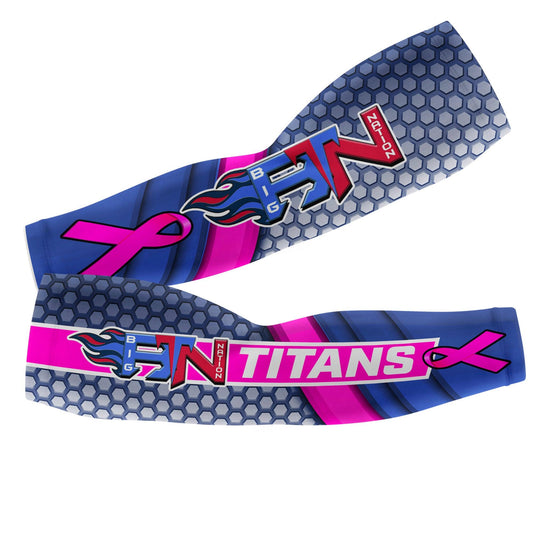 BTN Titans - Breast Cancer Support - Arm Sleeve - 83Swag