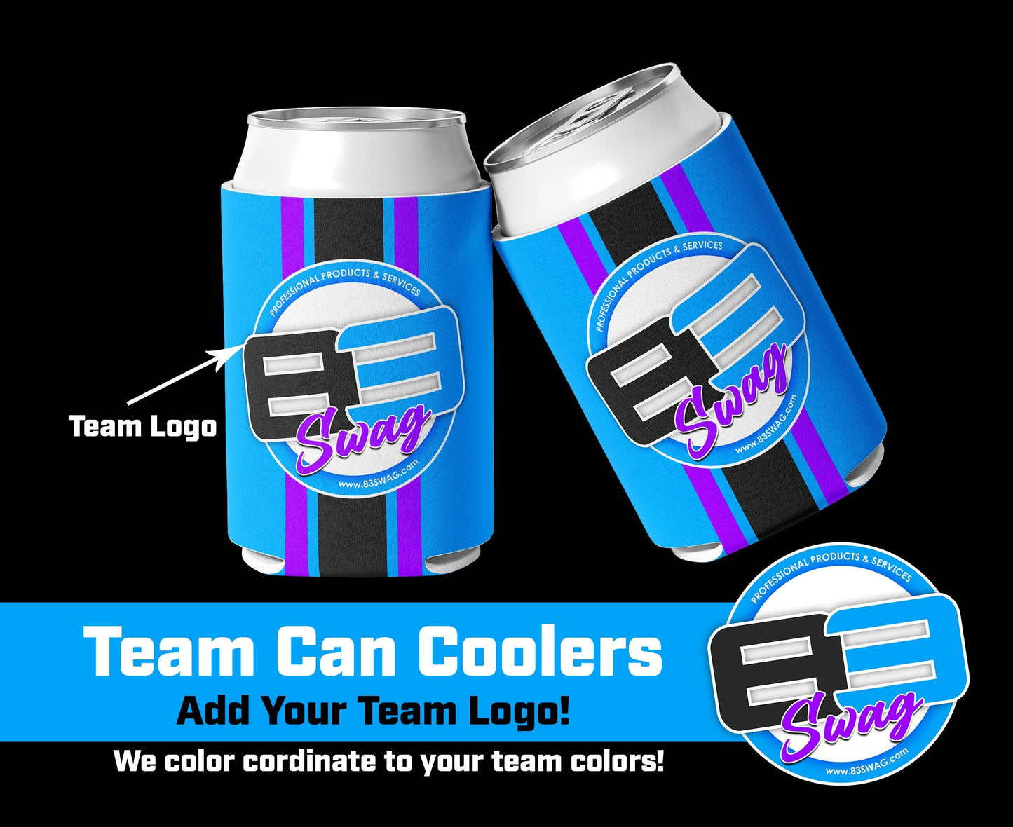 Can Cooler - Supply Your Own Logo! - 83Swag