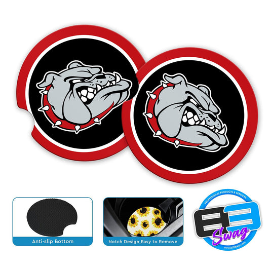 Car Coasters (4 Pack) - Bulldogs - 83Swag