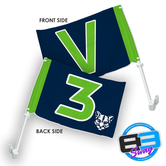 Car Flag - Vaux Cougars - 83Swag